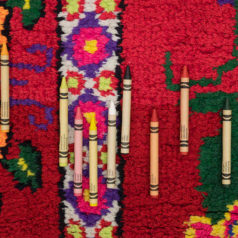 Alfombra Vintage de pasillo - 86 cm x 363 cm - K0071233