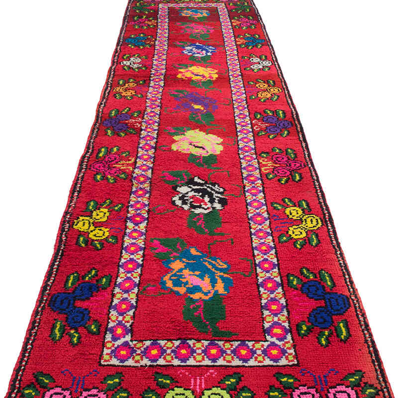 Alfombra Vintage de pasillo - 86 cm x 363 cm - K0071233
