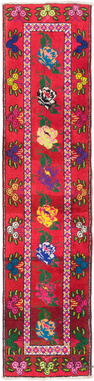 Alfombra Vintage de pasillo - 86 cm x 363 cm