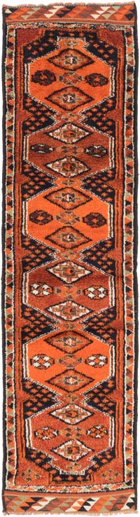 Vintage Anadolu Yolluk - 90 cm x 350 cm