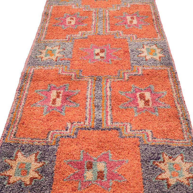 Alfombra Vintage de pasillo - 97 cm x 375 cm - K0071247