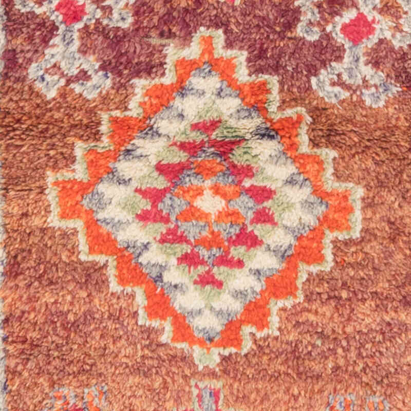 Vintage Tribal Runner Rug - 3' 1" x 11' 3" (37" x 135") - K0071251