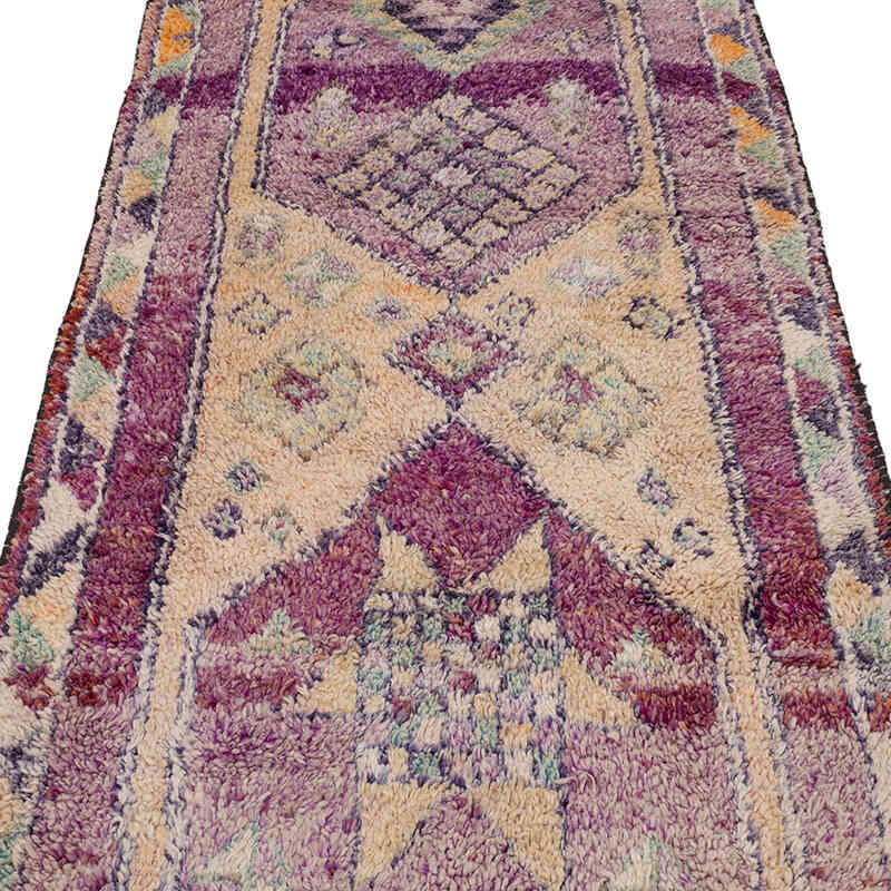 Alfombra Vintage de pasillo - 94 cm x 342 cm - K0071252