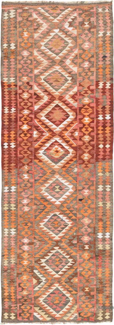 Alfombra Kilim Tribal Vintage - 100 cm x 288 cm