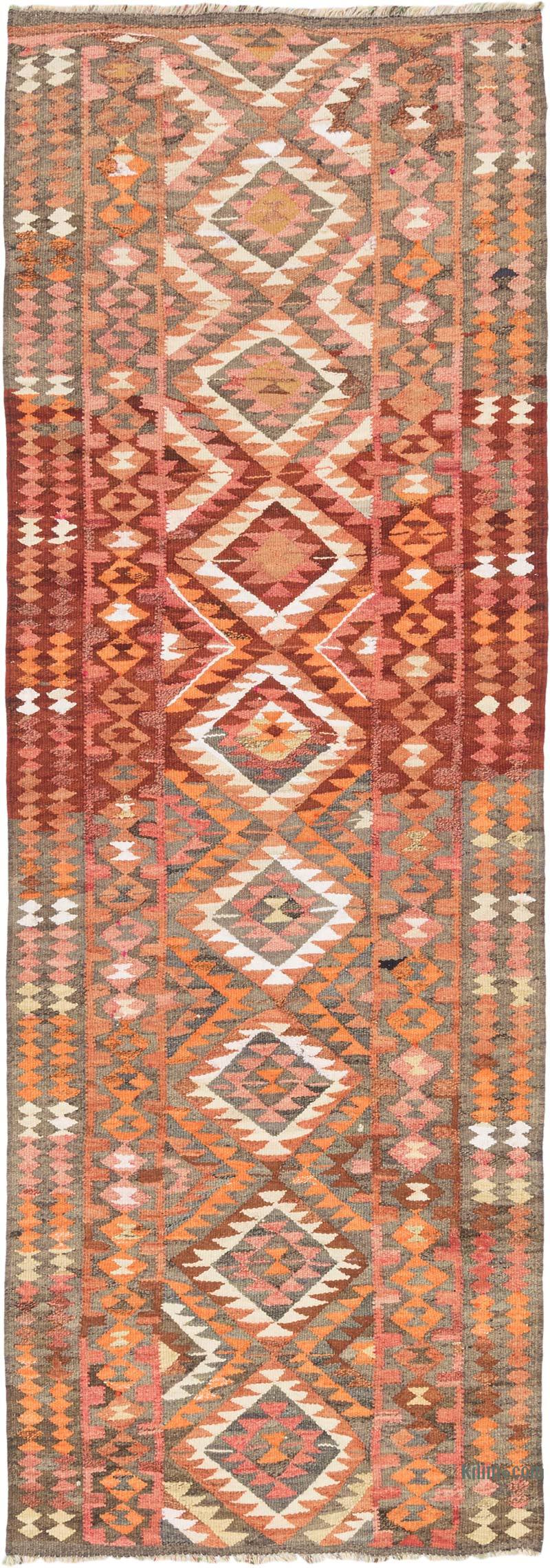 Vintage Anadolu Kilim Yolluk - 100 cm x 288 cm - K0071256