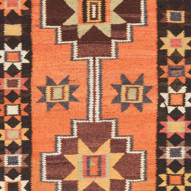 Vintage Tribal Kilim Runner - 3'  x 10' 6" (36" x 126") - K0071258