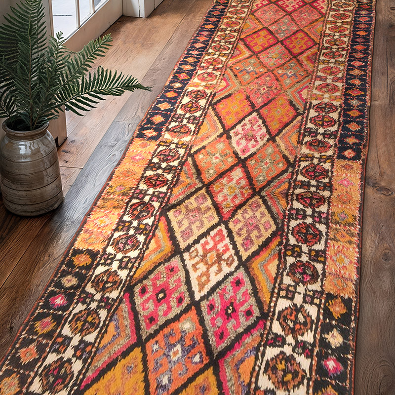 Vintage Anadolu Yolluk - 94 cm x 340 cm - K0071259
