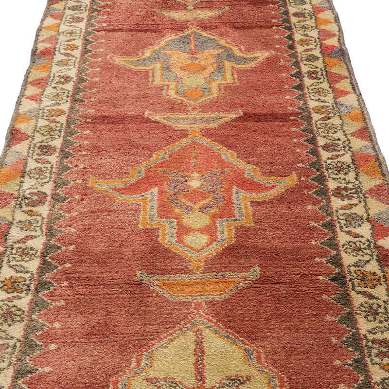 Alfombra Vintage de pasillo - 89 cm x 376 cm - K0071260