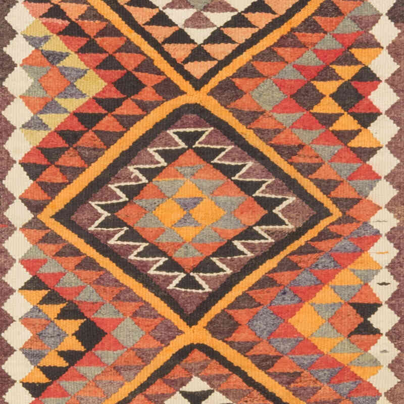 Alfombra Kilim Tribal Vintage - 86 cm x 309 cm - K0071261