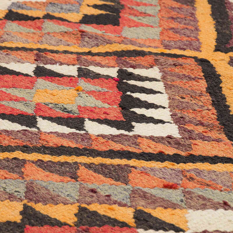 Alfombra Kilim Tribal Vintage - 86 cm x 309 cm - K0071261
