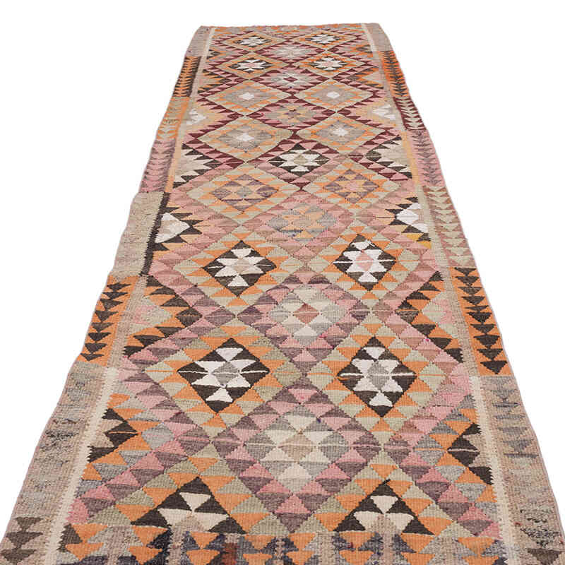 Alfombra Kilim Tribal Vintage - 96 cm x 340 cm - K0071272