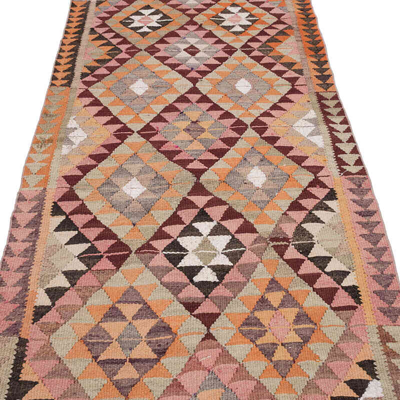 Alfombra Kilim Tribal Vintage - 96 cm x 340 cm - K0071272