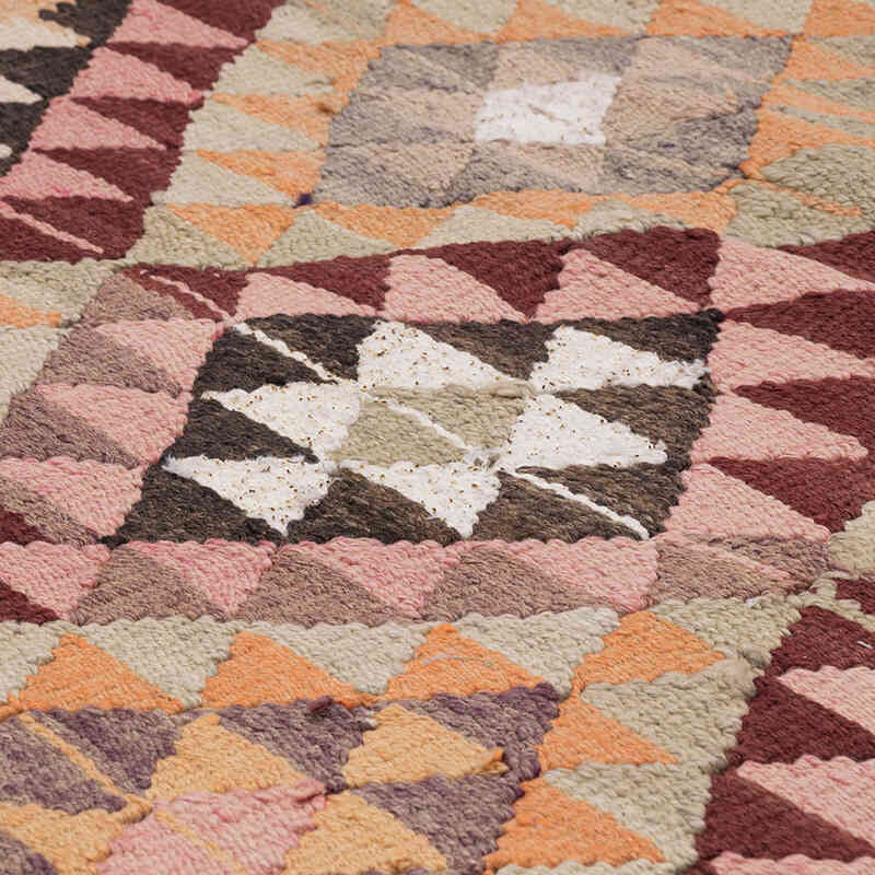 Alfombra Kilim Tribal Vintage - 96 cm x 340 cm - K0071272