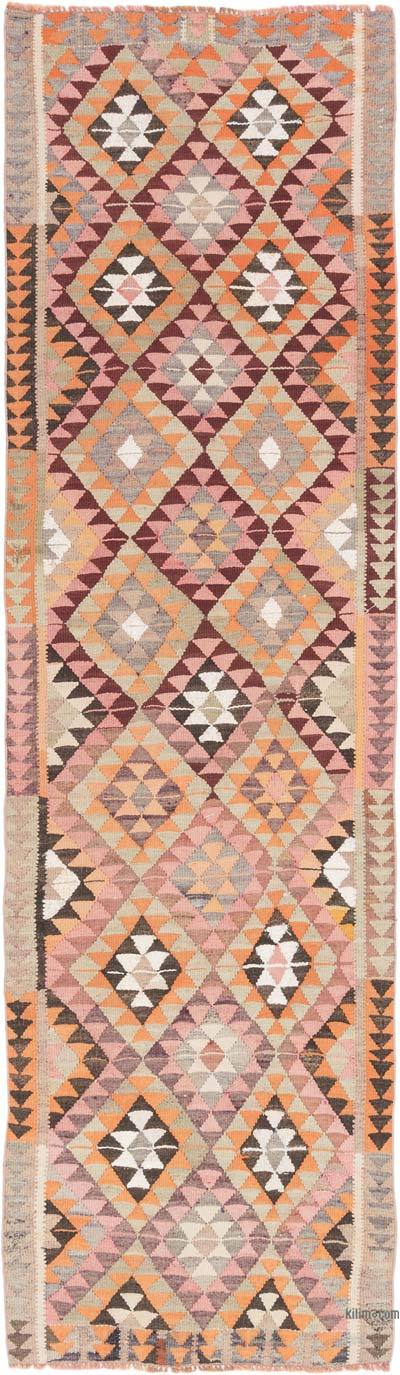 Alfombra Kilim Tribal Vintage - 96 cm x 340 cm
