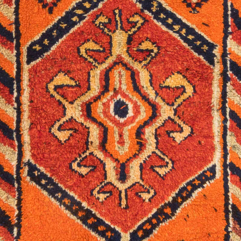 Vintage Tribal Runner Rug - 3' 2" x 11' 7" (38" x 139") - K0071274
