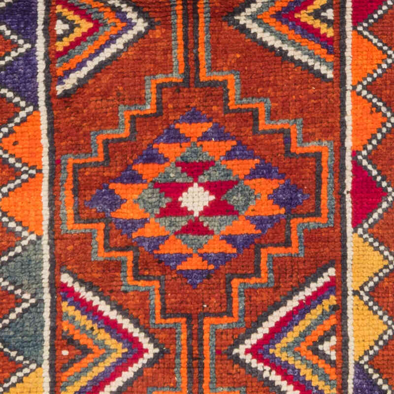 Alfombra Vintage de pasillo - 88 cm x 323 cm - K0071276