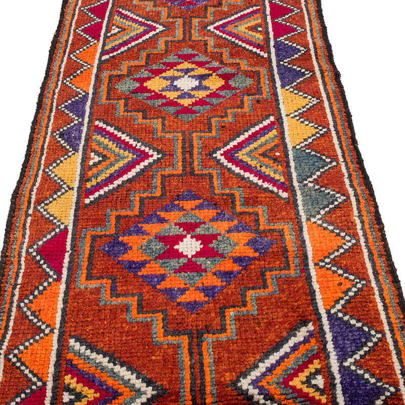 Alfombra Vintage de pasillo - 88 cm x 323 cm - K0071276