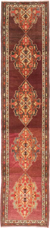 Vintage Anadolu Yolluk - 90 cm x 413 cm