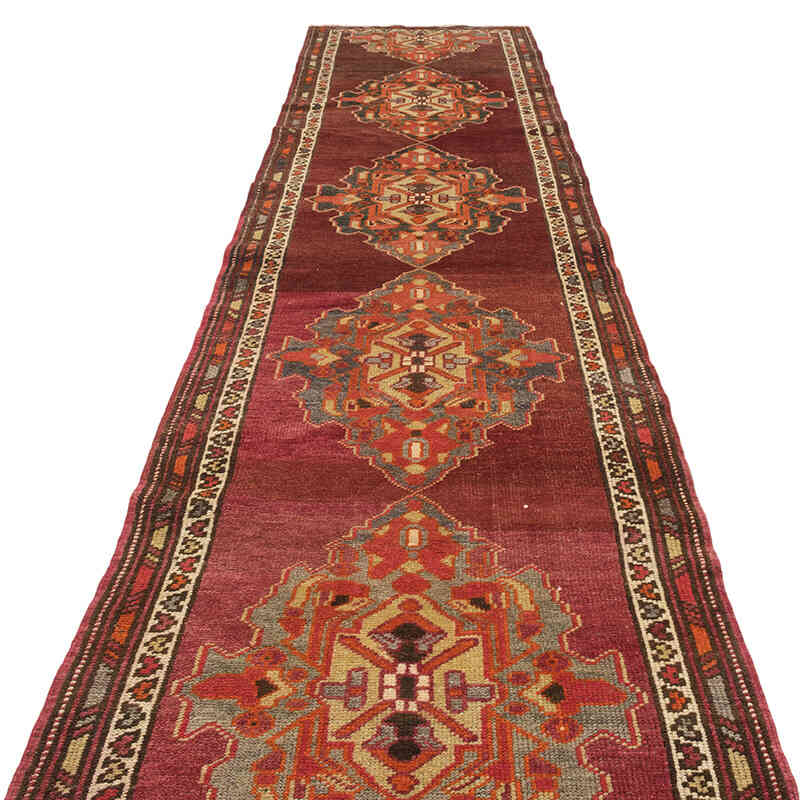 Alfombra Vintage de pasillo - 90 cm x 413 cm - K0071277