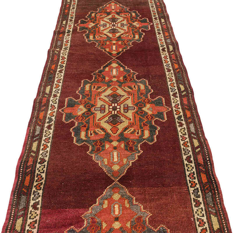 Alfombra Vintage de pasillo - 90 cm x 413 cm - K0071277