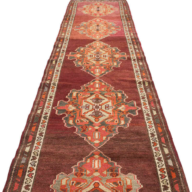 Alfombra Vintage de pasillo - 90 cm x 413 cm - K0071277