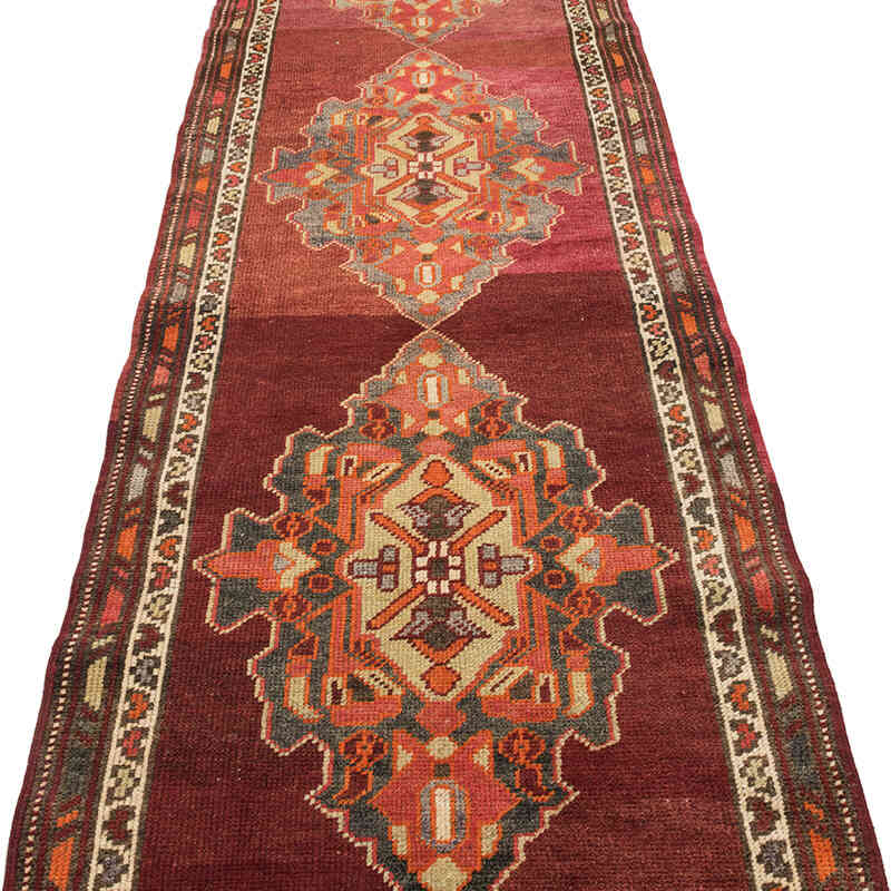 Alfombra Vintage de pasillo - 90 cm x 413 cm - K0071277