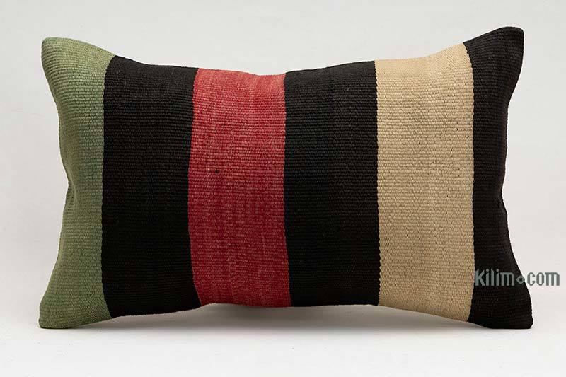 Kilim Pillow Cover - 1' 8" x 1'  (20" x 12") - K0071409