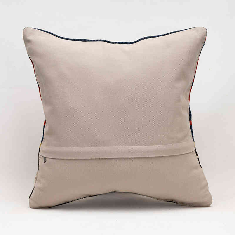 Kilim Pillow Cover - 1' 4" x 1' 4" (16" x 16") - K0071509