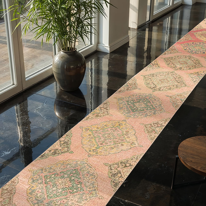 Alfombra Turca Vintage de pasillo - 76 cm x 710 cm - K0071673