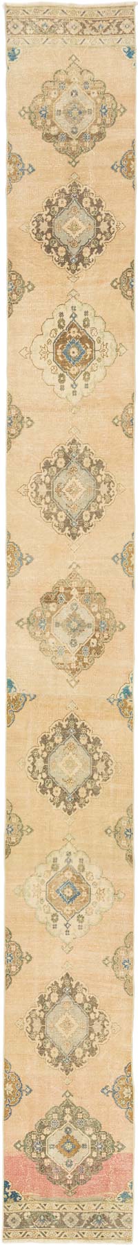 Vintage Turkish Runner Rug - 2' 4" x 22'  (28" x 264")