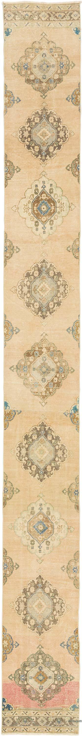 Vintage Anadolu Yolluk - 70 cm x 670 cm