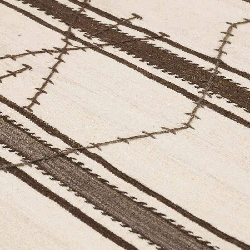 Vintage Turkish Kilim Runner - 2' 6" x 24' 8" (30" x 296") - K0071688