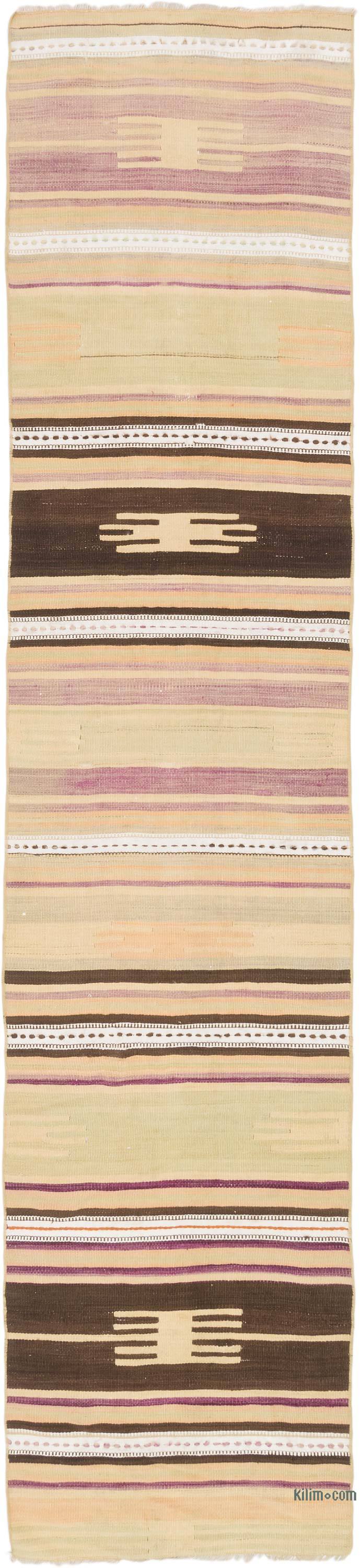 Kilim Vintage Turco de Pasillo - 80 cm x 362 cm - K0071694