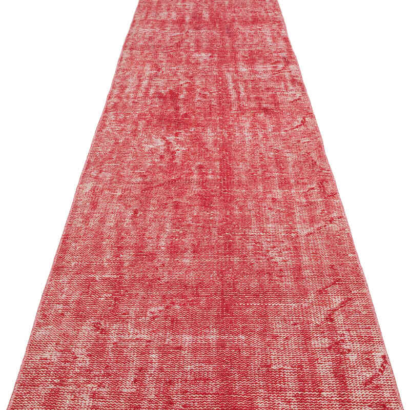 Alfombra de Pasillo Turca Vintage Sobreteñida - 80 cm x 690 cm - K0071704