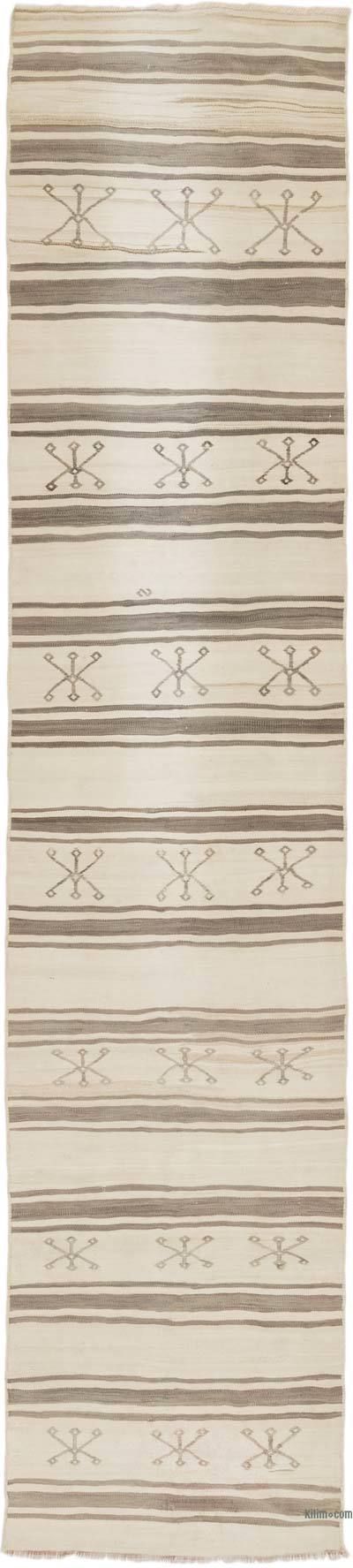 Kilim Vintage Turco de Pasillo - 72 cm x 330 cm