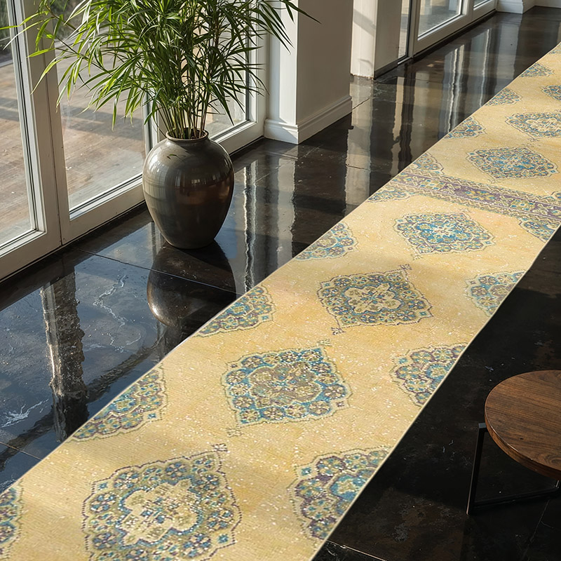 Alfombra Turca Vintage de pasillo - 75 cm x 647 cm - K0071712