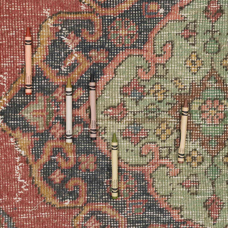 Vintage Turkish Runner Rug - 3'  x 19' 5" (36" x 233") - K0071714