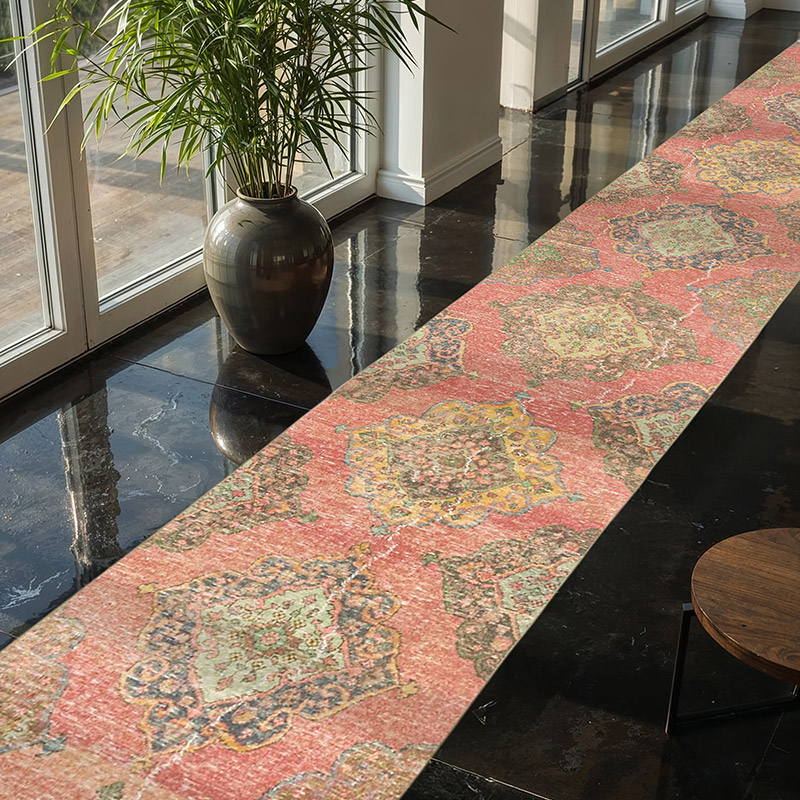 Vintage Turkish Runner Rug - 3'  x 19' 5" (36" x 233") - K0071714