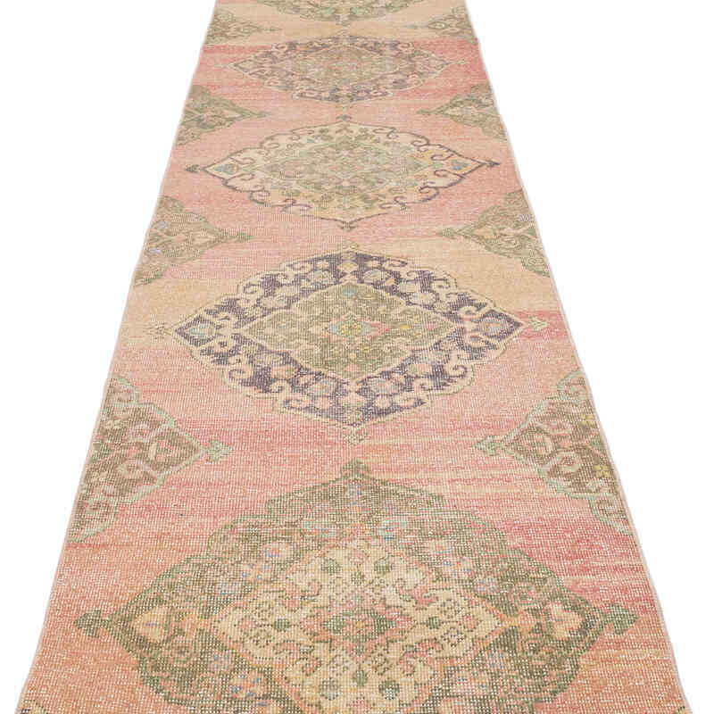 Vintage Turkish Runner Rug - 2' 6" x 23' 7" (30" x 283") - K0071721
