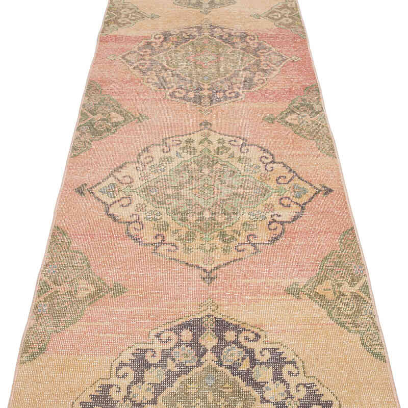 Vintage Turkish Runner Rug - 2' 6" x 23' 7" (30" x 283") - K0071721
