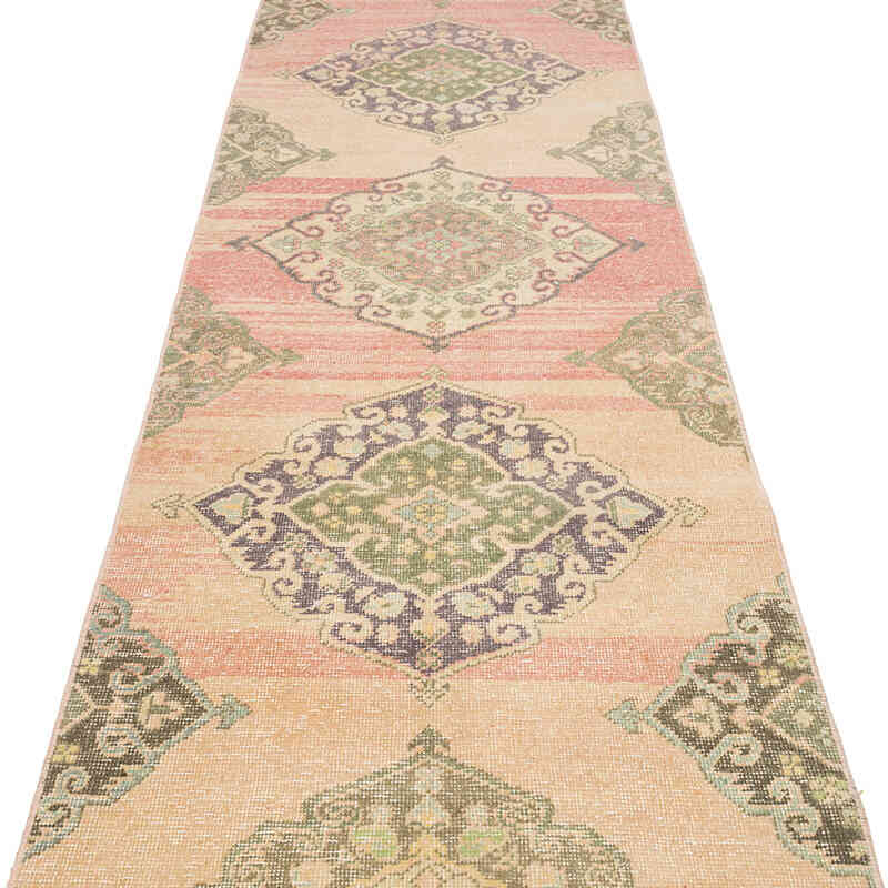 Vintage Turkish Runner Rug - 2' 6" x 23' 7" (30" x 283") - K0071721