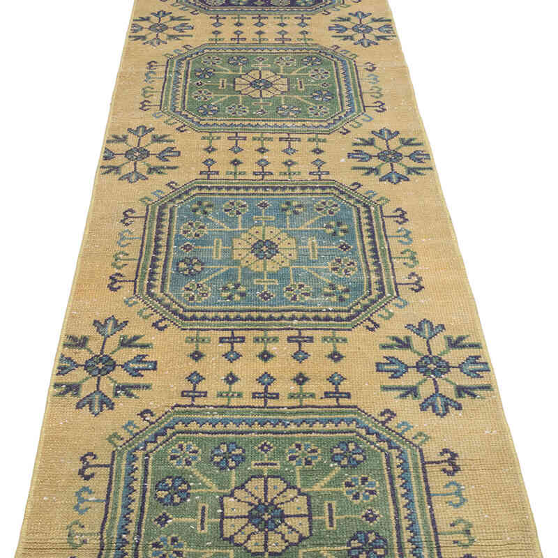 Vintage Turkish Runner Rug - 2' 4" x 21' 2" (28" x 254") - K0071728