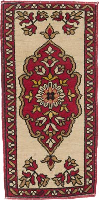 El Dokuma Vintage Halı - 50 cm x 101 cm