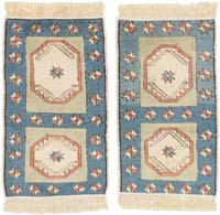El Dokuma Vintage Halı - 52 cm x 93 cm