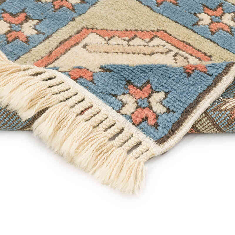 2 Vintage Turkish Hand-Knotted Rugs - 1' 8" x 3' 1" (20" x 37") - K0071743
