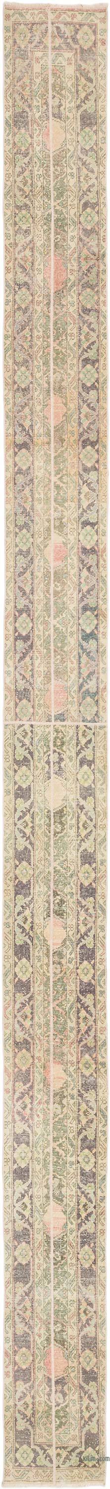 Vintage Turkish Runner Rug - 1' 8" x 23' 3" (20" x 279")