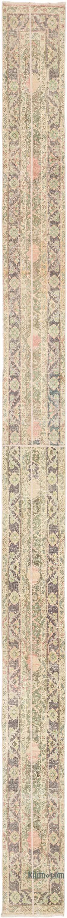 Vintage Turkish Runner Rug - 1' 8" x 23' 3" (20" x 279") - K0071792
