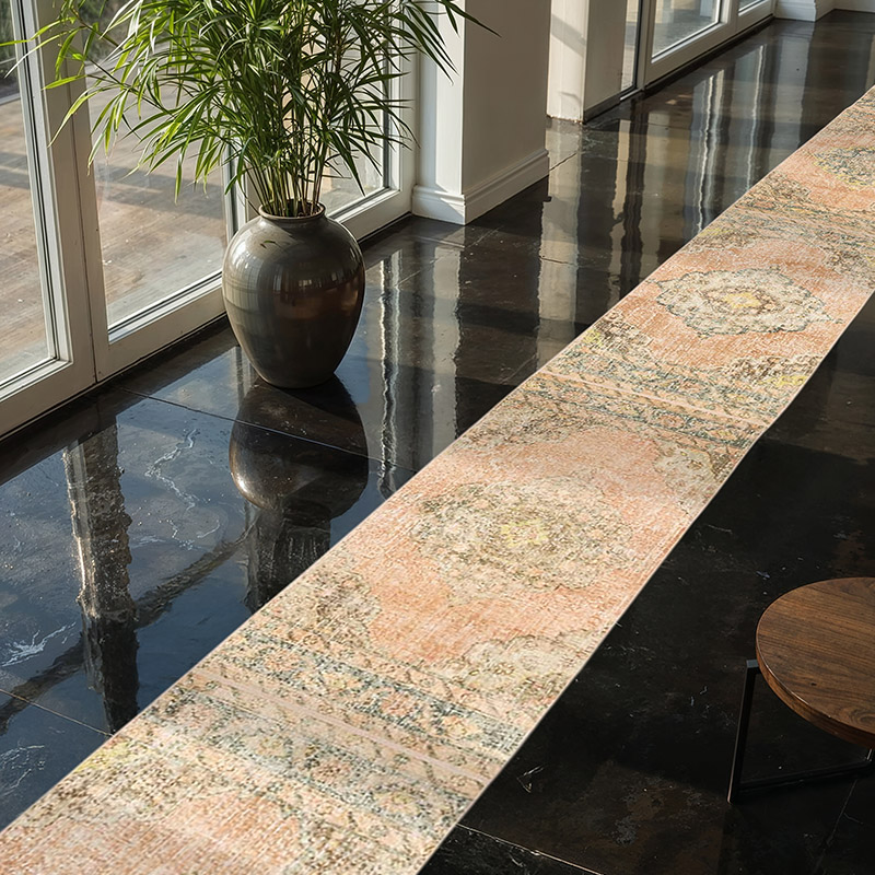 Alfombra Turca Vintage de pasillo - 65 cm x 700 cm - K0071796