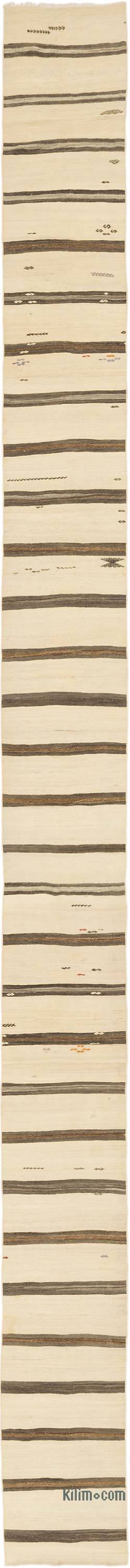 Kilim Vintage Turco de Pasillo - 56 cm x 705 cm - K0071804