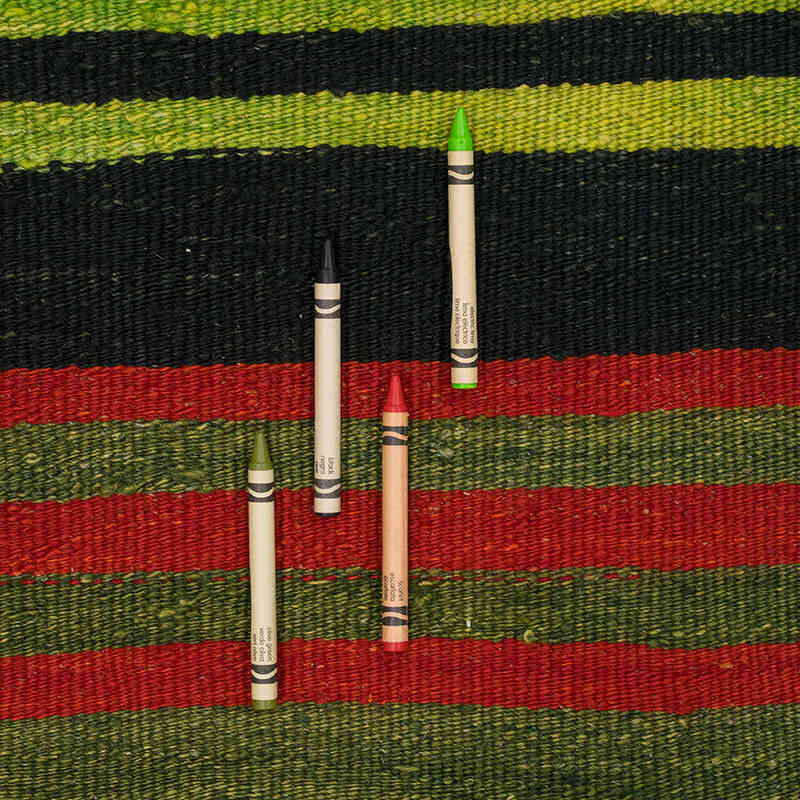 Vintage Turkish Kilim Runner - 2' 4" x 21' 8" (28" x 260") - K0071811